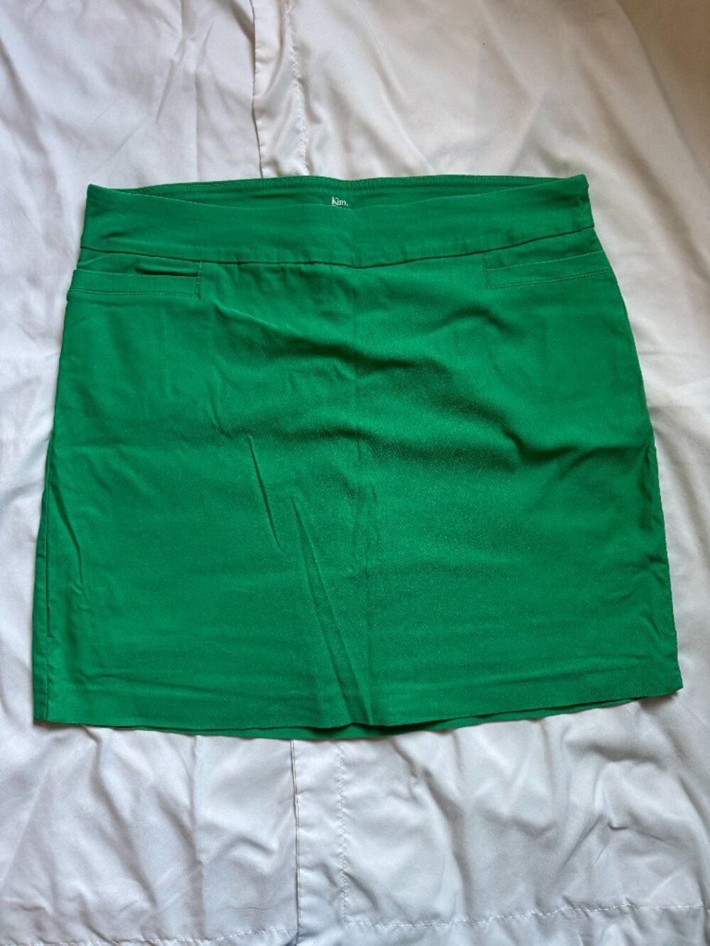 Kim Rogers Tummy Control Green Pencil Skirt Size 16W